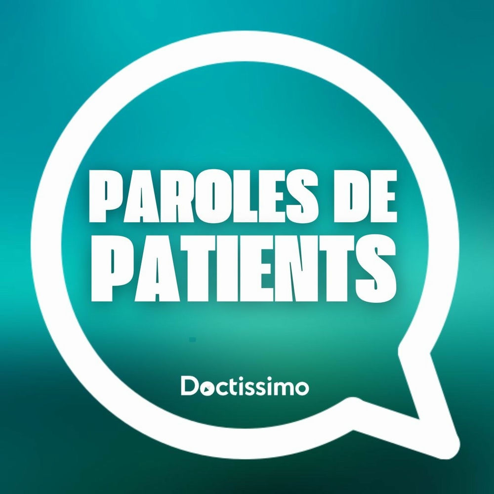 Logo de l’émission Paroles de Patients de Doctissimo, où Kévin Recorbet, thérapeute et coach en neurosciences à Lyon, partage son témoignage et son engagement auprès des personnes victimes de traumatismes.